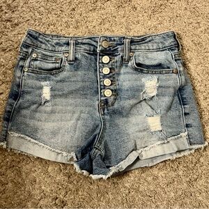 Altar’d State Denim Button-Fly Women Shorts - Size 26/2 - EUC